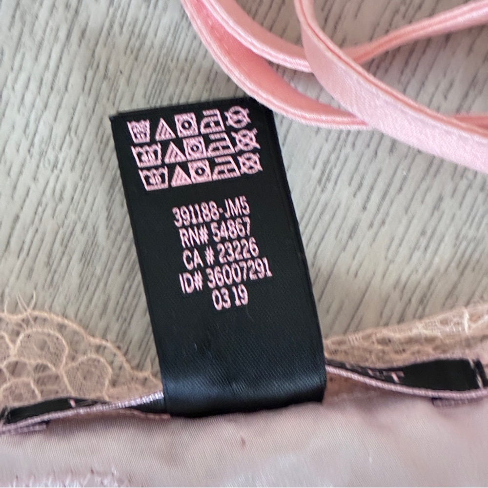 Victoria's Secret Ombré Pink and Purple Chemise with Lace Detailing - Picture 5 of 8